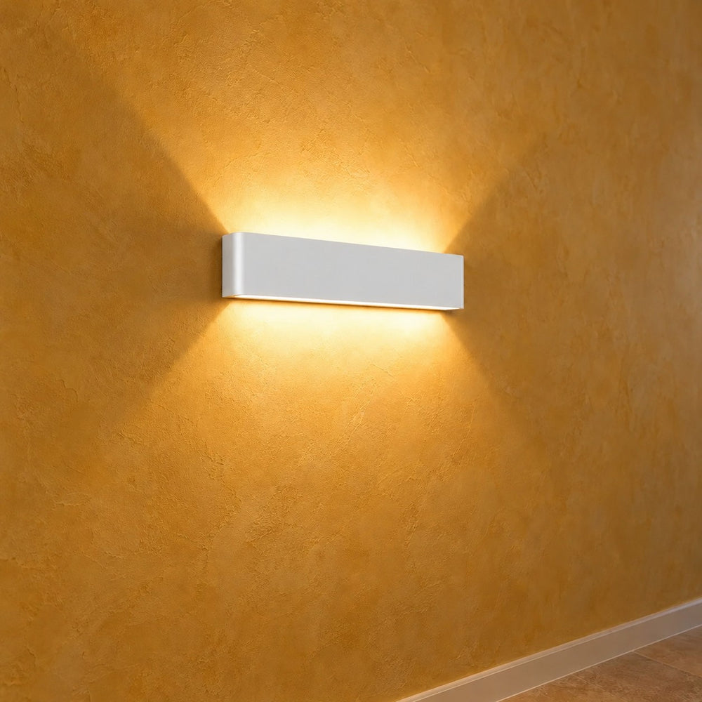 Applique murale LED barre blanche, lumière haut et bas #blanc