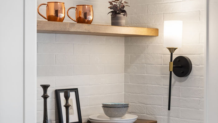 Applique murale noire et bois : le duo design, styles et idées