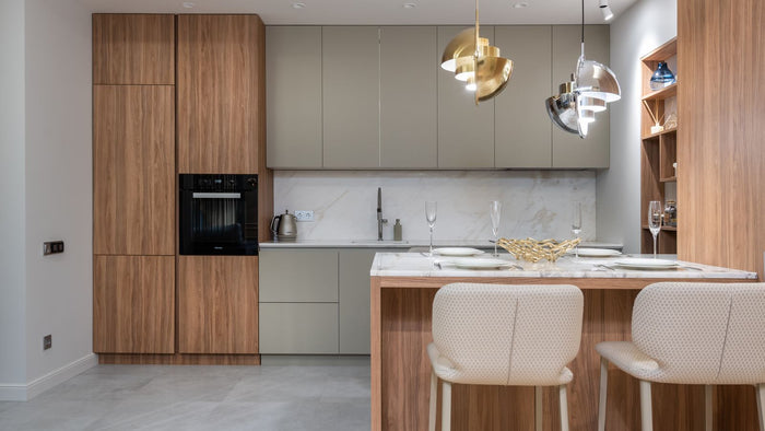 Luminaire cuisine : le plan lumière complet, du plafond à l'îlot