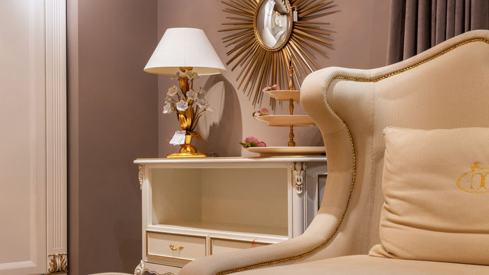 Beige Pendelleuchte und beiger Kronleuchter: Sand, Leinen, Rattan oder Travertin
