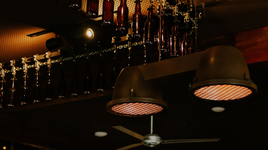 Luminaires en métal style industriel — collection Lumiverra