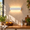 Applique murale LED barre blanche, lumière haut et bas #blanc