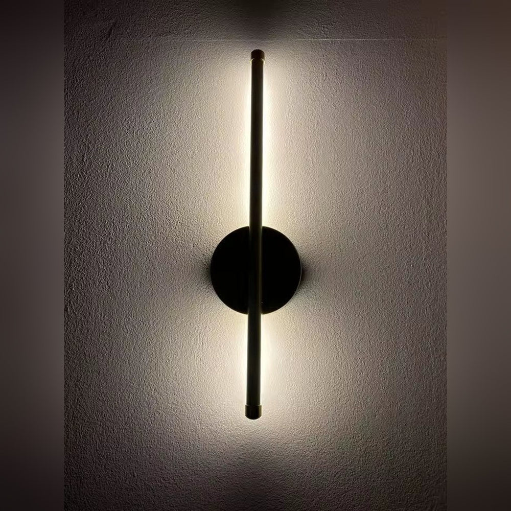 Applique murale chambre sans fil rechargeable, LED - sansfil n80 07c photo reelle #noir-80-cm
